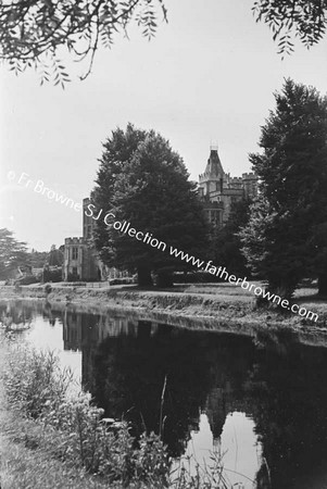 ADARE MANOR   RIVERSIDE VIEW FROM SOUTH WALK